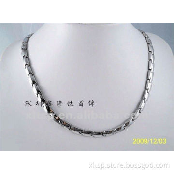 TT60 Shiny Stainless Steel Magnetic Costume Jewelry